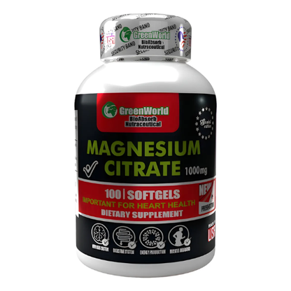 Citrato de Magnesio Puro | Descanso Profundo & Relajación