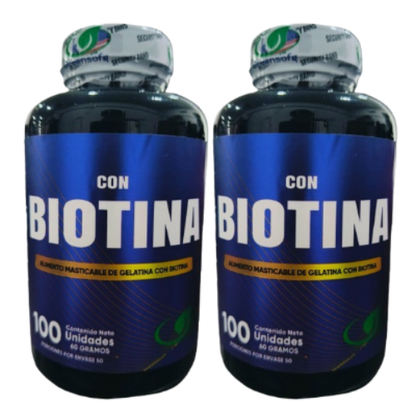 Biotina Ultra | Crecimiento Capilar Acelerado