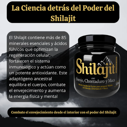 Shilajit Resina Premium | Potencia & Energía Vital