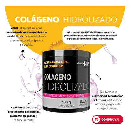 Colágeno Hidrolizado | Piel, Pelo & Uñas