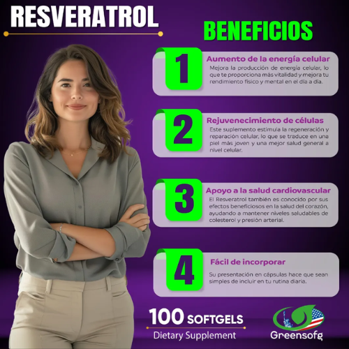 Resveratrol Antioxidante | Defensa Anti-Edad