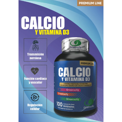 Calcio + Vitamina D3 | Fortaleza Ósea