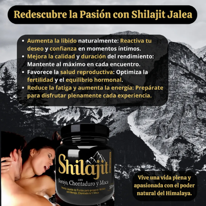 Shilajit Resina Premium | Potencia & Energía Vital