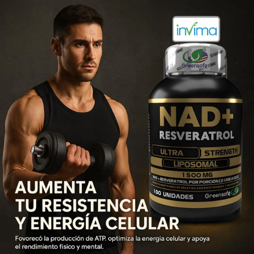 NAD + Resveratrol Complex | Juventud Celular