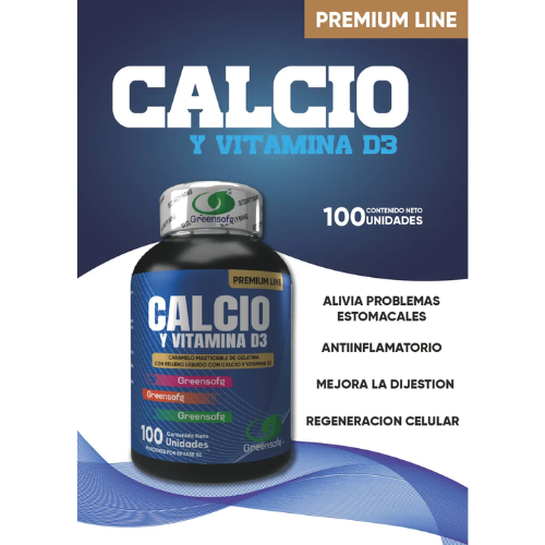 Calcio + Vitamina D3 | Fortaleza Ósea