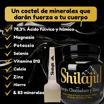 Shilajit Resina Premium | Potencia & Energía Vital