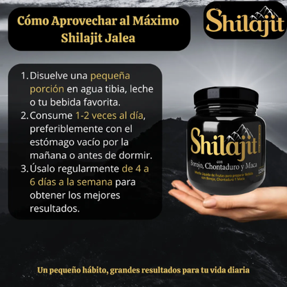 Shilajit Resina Premium | Potencia & Energía Vital