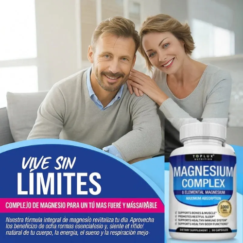 Magnesio Complex Total | Equilibrio Nervioso & Muscular