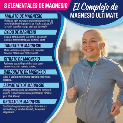 Magnesio Complex Total | Equilibrio Nervioso & Muscular
