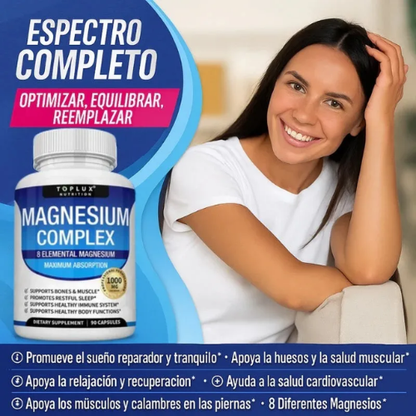 Magnesio Complex Total | Equilibrio Nervioso & Muscular